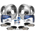 Detroit Axle - Brake Kit for Silverado Suburban Sierra Avalanche Yukon XL 1500 Tahoe Escalade Disc Brake Rotors Ceramic Brakes P